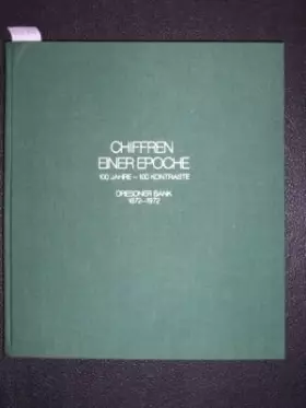 Couverture du produit · Chiffren Einer Epoche: 100 Jahre-100 Kontraste