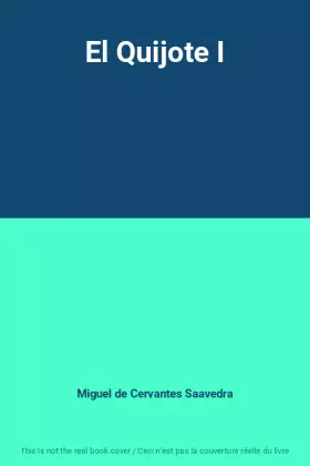 Couverture du produit · El Quijote I