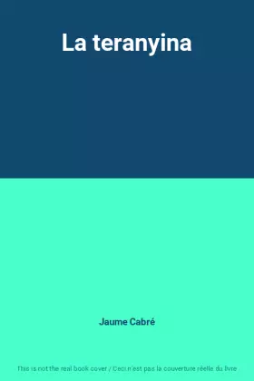 Couverture du produit · La teranyina