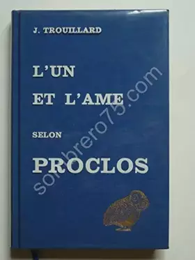 Couverture du produit · L'un et l'ame selon proclos