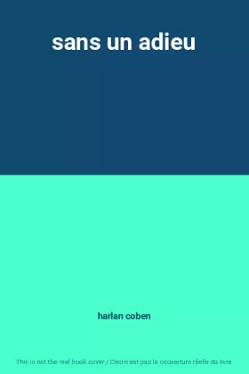 Couverture du produit · sans un adieu