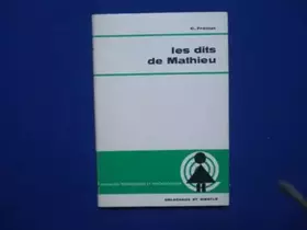 Couverture du produit · Les Dits de Mathieu