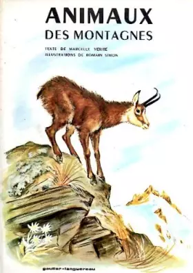 Couverture du produit · ANIMAUX DE MONTAGNES.