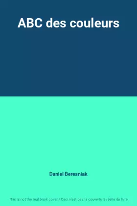 Couverture du produit · ABC des couleurs