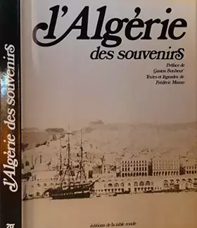 Couverture du produit · L'Algérie des souvenirs