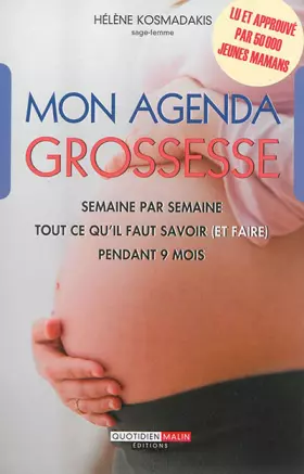 Couverture du produit · Mon agenda grossesse