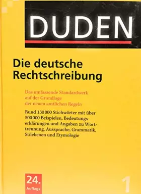 Couverture du produit · duden_01._die_deutsche_rechtschreibung
