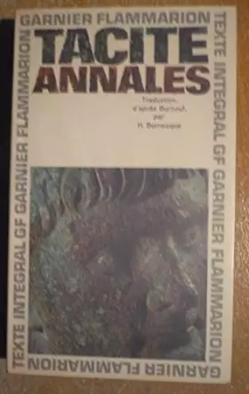 Couverture du produit · Annales
