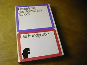 Couverture du produit · Liebeslyrik des deutschen Barock - Die Fundgrube