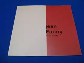 Couverture du produit · Jean Fauny Architecte
