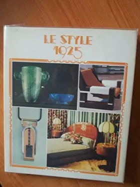 Couverture du produit · Le style 1925.