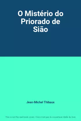 Couverture du produit · O Mistério do Priorado de Sião