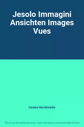 Couverture du produit · Jesolo Immagini Ansichten Images Vues