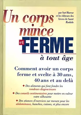 Couverture du produit · Un corps mince et ferme à tout âge