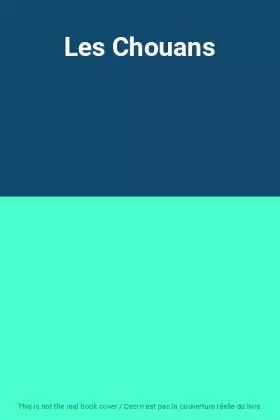 Couverture du produit · Les Chouans
