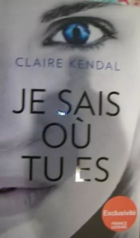 Couverture du produit · Je sais où tu es