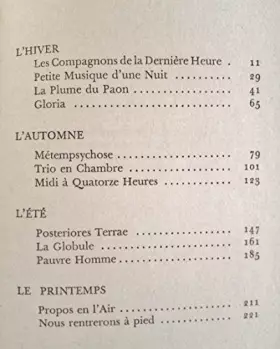 Couverture du produit · Antoine blondin - Quat saisons