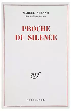 Couverture du produit · Proche du silence