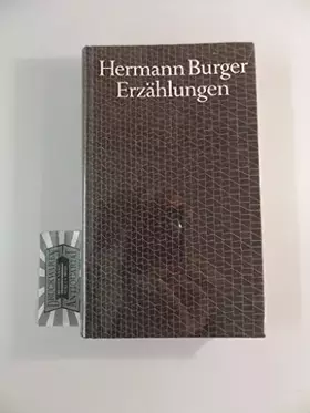 Couverture du produit · Hermann Burger - Erzählungen.