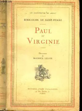 Couverture du produit · PAUL ET VIRGINIE