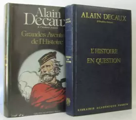 Couverture du produit · Grandes aventures de l'histoire.