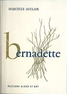Couverture du produit · Bernadette.