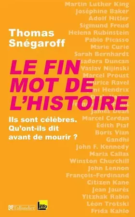 Couverture du produit · Le fin mot de l'histoire