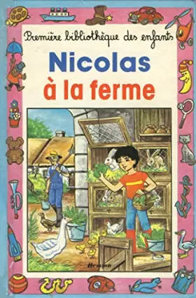Couverture du produit · Nicolas à la ferme