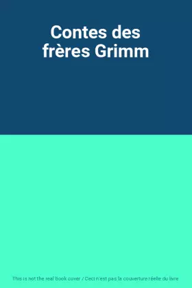 Couverture du produit · Contes des frères Grimm