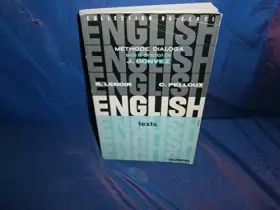 Couverture du produit · Méthode dialoga english texts