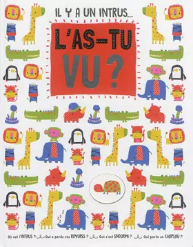 Couverture du produit · Il y a un intrus... L'as-tu vu ?