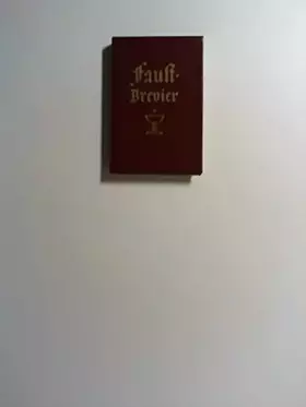 Couverture du produit · Faust-Brevier.