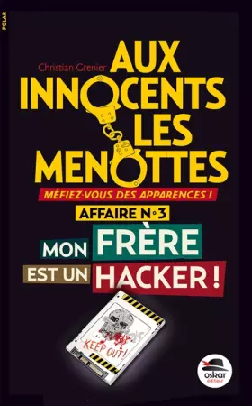 Couverture du produit · MON FRERE EST UN HACKER