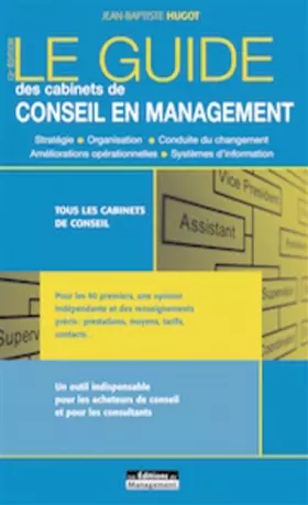 Couverture du produit · Le Guide des cabinets de conseil en management version numérique
