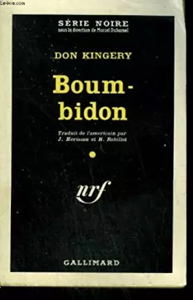 Couverture du produit · Boum - bidon