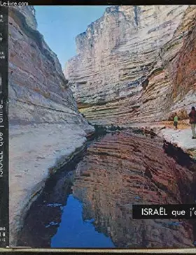 Couverture du produit · ISRAEL QUE J'AIME...