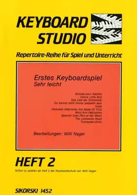 Couverture du produit · Erstes Keyboardspiel - sehr leicht: Heft 2. keyboard.