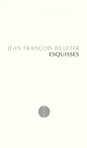 Couverture du produit · Esquisses