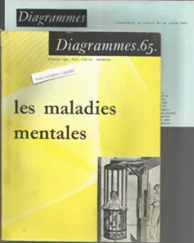 Couverture du produit · Les maladies mentales. Diagrammes n° 65.