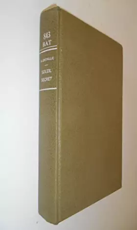 Couverture du produit · Soleil secret / Bataille, Michel / Réf24861