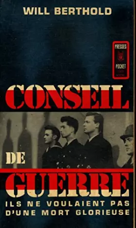 Couverture du produit · Conseil de guerre / Berthold, Wille / Réf24621
