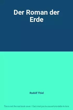 Couverture du produit · Der Roman der Erde