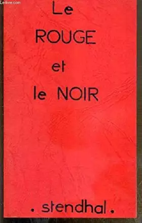 Couverture du produit · LE ROUGE ET LE NOIR