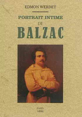 Couverture du produit · Portrait intime de Balzac