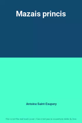 Couverture du produit · Mazais princis