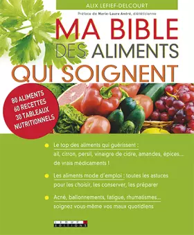 Couverture du produit · Ma bible des aliments qui soignent