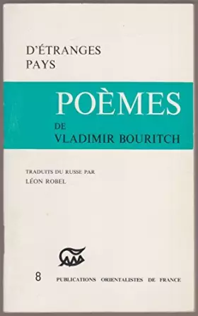 Couverture du produit · Poèmes de Vladimir Bouritch