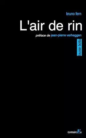 Couverture du produit · L'air de rin