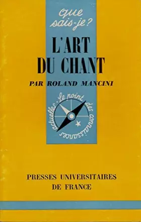 Couverture du produit · L'Art du chant - Roland Mancini