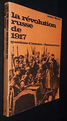 Couverture du produit · La révolution russe de 1917
